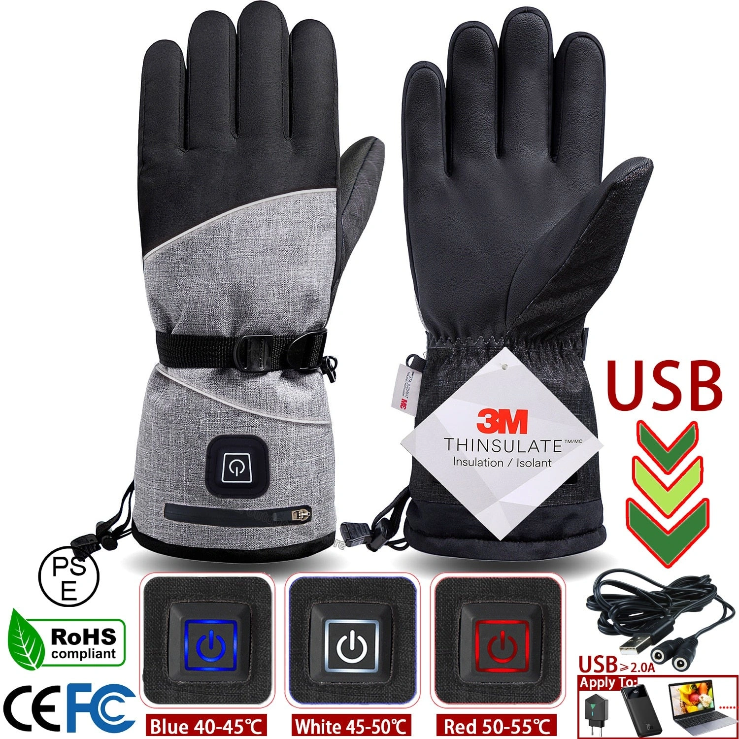 Warm Hands, Happy Winter: 3M Heated Gloves Conquer the Cold!